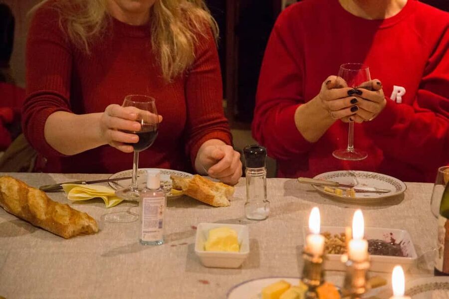 Paris: Wine and Cheese Tasting with a Chef Sommelier - Walking through Mouffetard Market