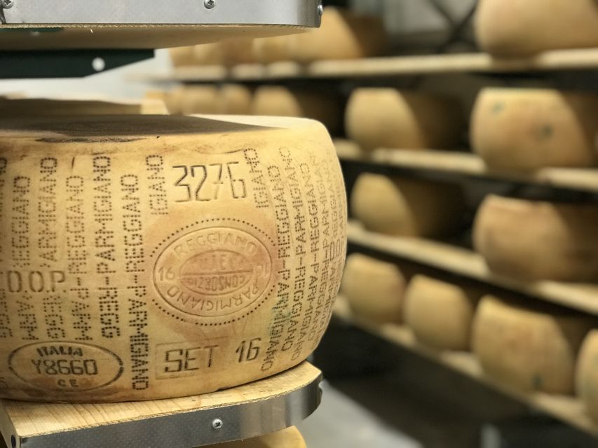 Parma: Parmigiano-Reggiano Tour and Tasting - Following the cheese from copper heaters to the aging room