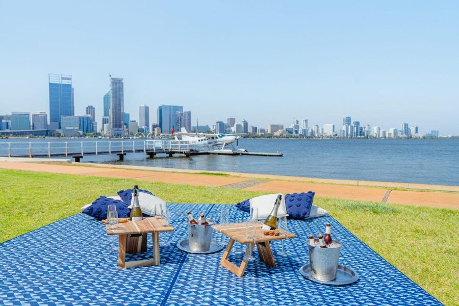 Perth: Scenic Seaplane Tour with Cheese Board & Champagne - The safety briefing and the rush of a river takeoff