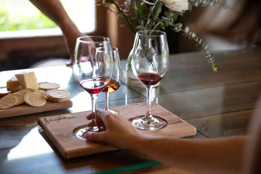 Pokolbin: Cheese and Barrel Wine Tasting at Audrey Wilkinson - A seated lesson in Audrey Wilkinson’s museum space