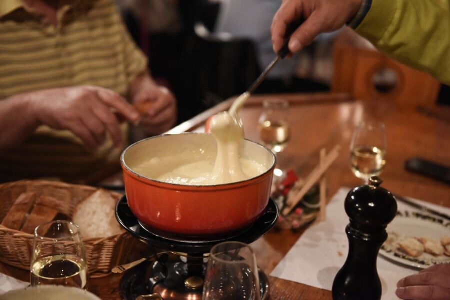 Private Swiss Cheese & Chocolate Tasting Trip in Gruyeres - Switching from cheese to chocolate at Maison Cailler