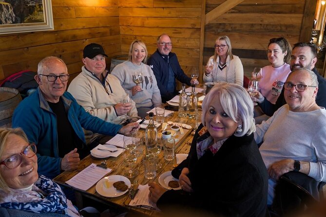Queenstown Classic Wine Tour: 3 Winery Visits, Cave Tour & Cheese - The cheeseboard arrives at the right moment