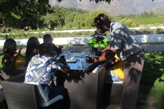 Shared Tour To The Wineries Stellenbosch Paarl + Cheese Tasting from Cape Town - Fairview makes the day about food as well as wine