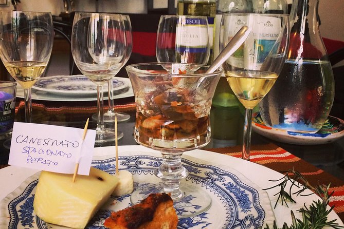 Sicilian Wines and cheeses Tasting in Palermo - Cheese pairings that make the tasting useful