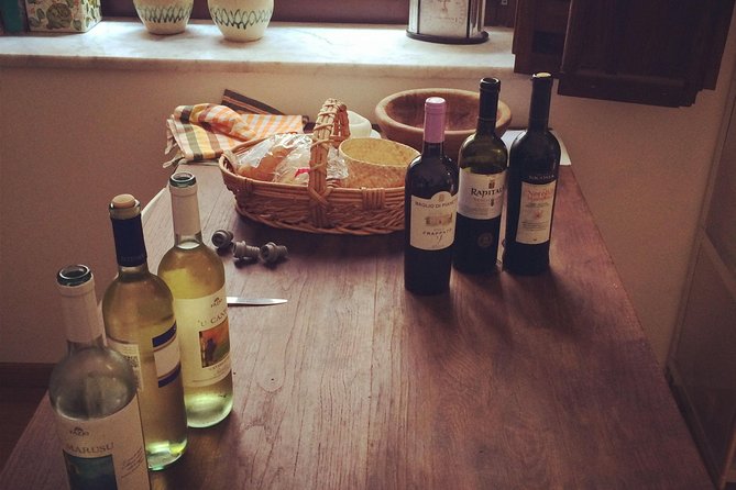 Sicilian Wines and cheeses Tasting in Palermo - Caponata, cassata, and the food around the wine