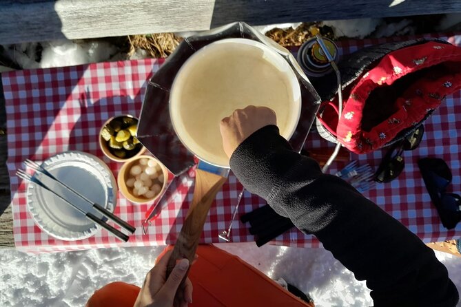 Sledding Cheese Fondue, Chocolate - What Weronika adds to the day
