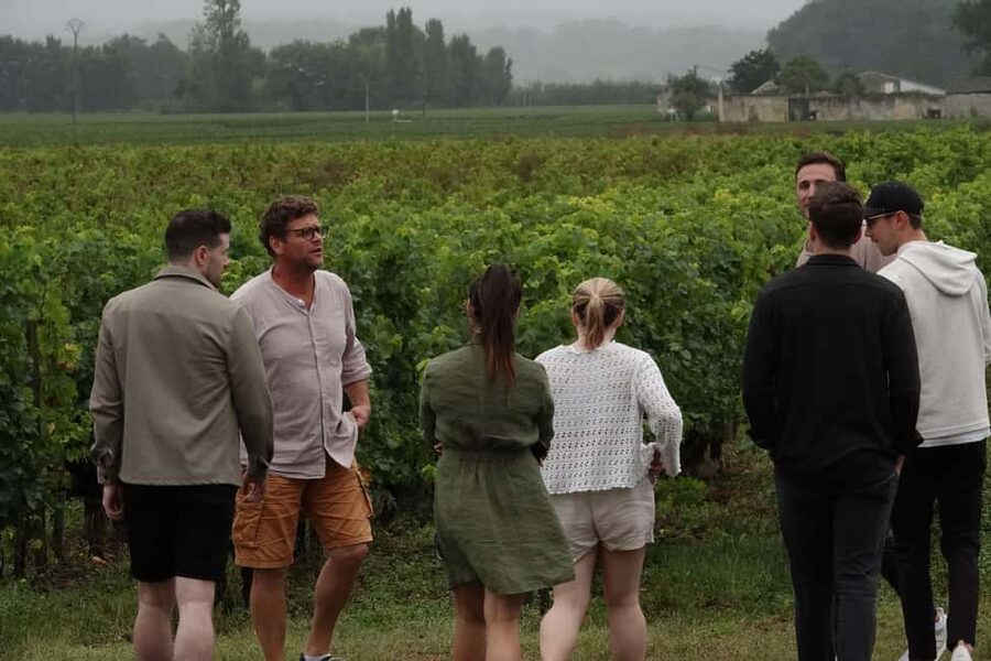 St. Emilion: Half Day E-Bike & Wine Tour with Wine & Cheese - The second ride and another château tasting