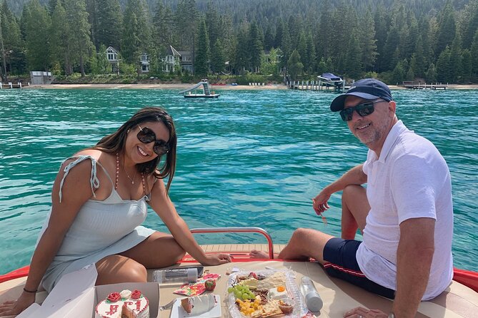 Sunset Wine & Cheese Emerald Bay Boat Charter - Leaving Camp Richardson at 6:00 pm
