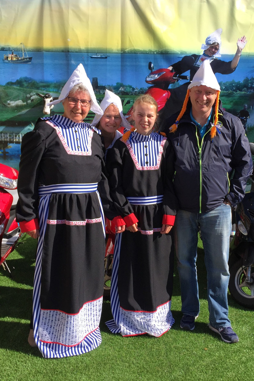 Zaanse Schans: Windmills, Clogs & Cheese by Electric Scooter - Reaching the windmills at Zaanse Schans