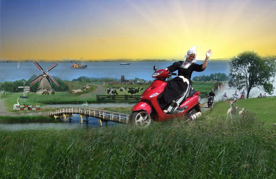Zaanse Schans: Windmills, Clogs & Cheese by Electric Scooter - Starting in Wijdewormer