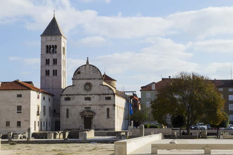 Zadar Walking Tour sponsored by Gligora Cheese and deli. - The Roman Forum and St. Donatus