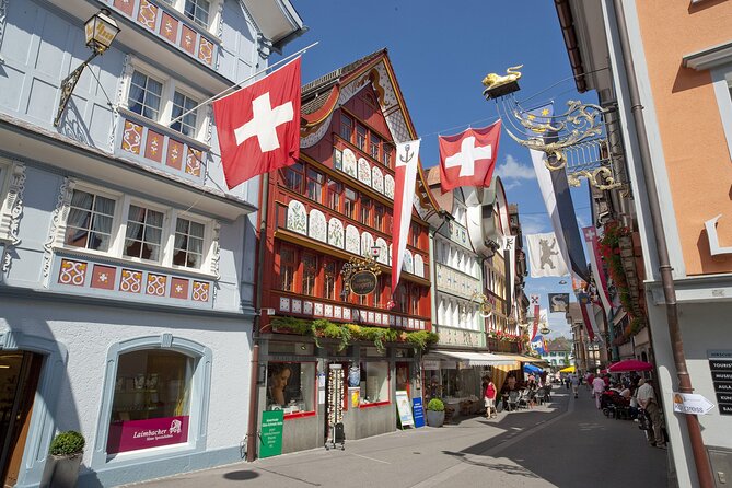 Zurich: Chocolarium and Appenzeller Schaukäserei Tour - Appenzell: painted houses, quiet streets, and seasonal limits