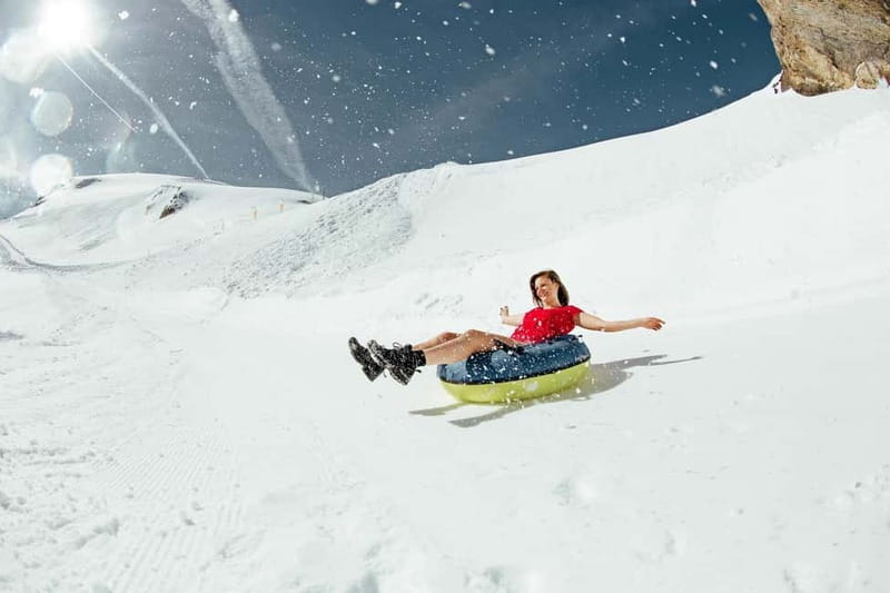 Zurich: Lucerne Trip, Igloo Fondue and Titlis Rotair Option - Fondue inside a snowy igloo